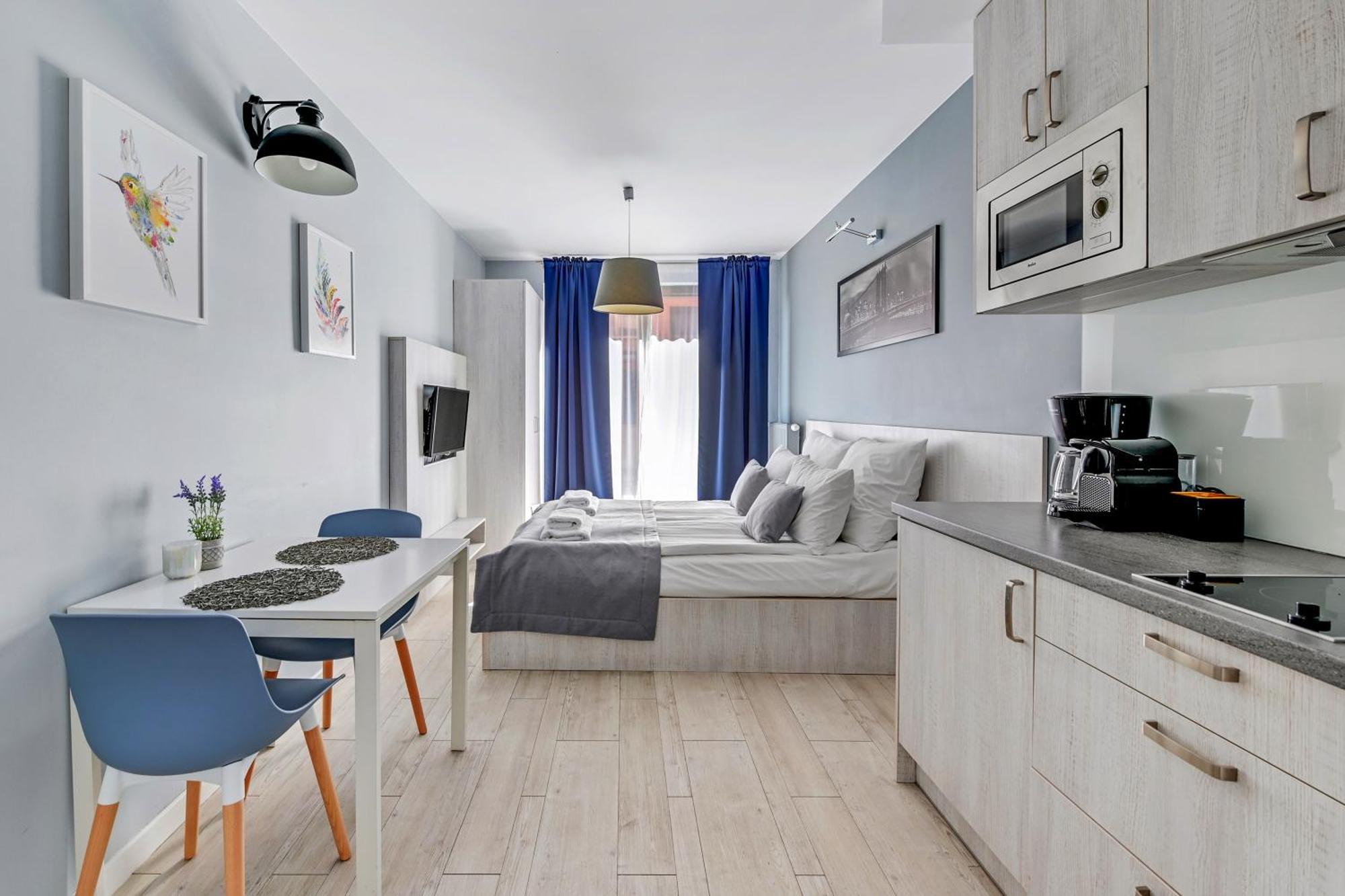 Aura Island Riverside By Downtown Apartments Gdansk Exterior foto