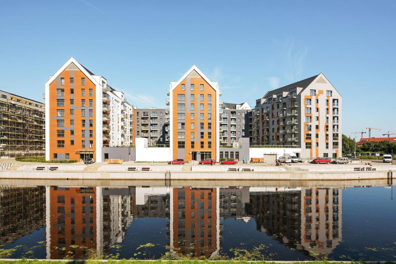 Aura Island Riverside By Downtown Apartments Gdansk Exterior foto